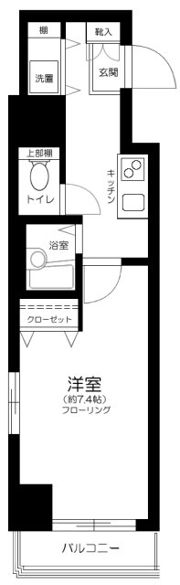 ガラ・シティ芝公園の間取り画像