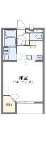 レオパレスコスモスNO7の間取り画像