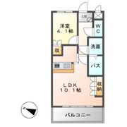 ティアモの間取り画像