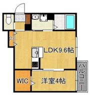 Ellina貴船IIIの間取り画像