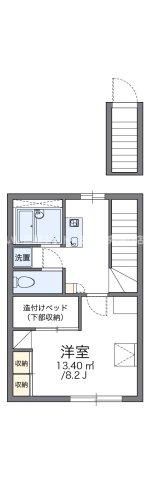 レオパレスアントラーの間取り画像