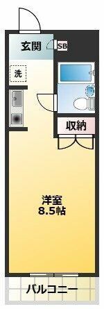 グリーンハイツの間取り画像