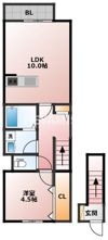 レジデンス小川の間取り画像