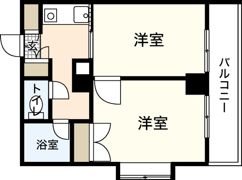 アポイントビル舟入幸町の間取り画像