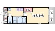 GLAハート板宿の間取り画像