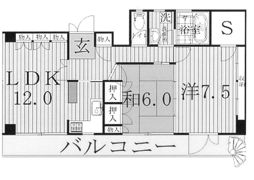 パインコープIIの間取り画像