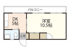 大宮グリーンコーポの間取り画像