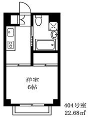フェリエ西池袋相馬の間取り画像