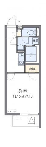 クレイノアムレット横川の間取り画像