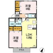 メゾン四季弐番館の間取り画像