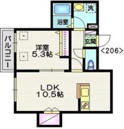 フォレスト山王の間取り画像