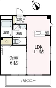 レオナール寺谷の間取り画像