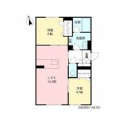 シャーメゾン VIOLETTAの間取り画像