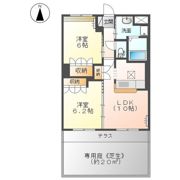 サンライズ亀甲の間取り画像