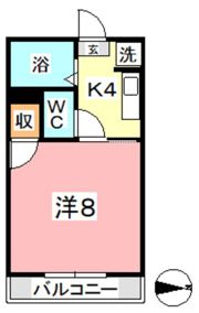 ステーションパレス Iの間取り画像
