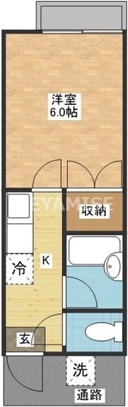 ハイツエコーの間取り画像