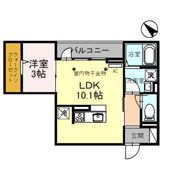 シャルール川越の間取り画像