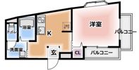 メゾンバニーNO3の間取り画像