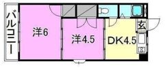 ロイヤル三津の間取り画像