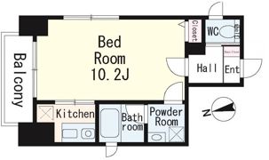 スカイタワー東上野の間取り画像