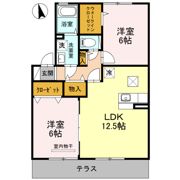 MAEDE TOWN B棟の間取り画像