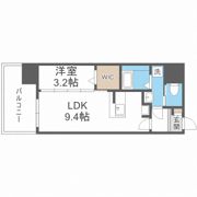 セレニテ堺筋本町プリエの間取り画像