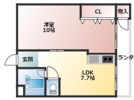 エターナルシティー公園 1号館の間取り画像