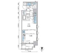 パークアクシス両国馬車通りの間取り画像