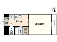 サンサンコート利保の間取り画像