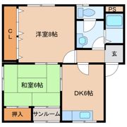 ガーデンヒルGⅠの間取り画像