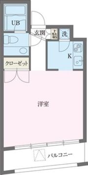 パークフロント西新宿の間取り画像