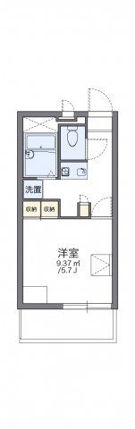 レオパレスエスペランサⅡの間取り画像