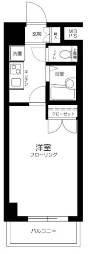 クレアシオン南大塚の間取り画像