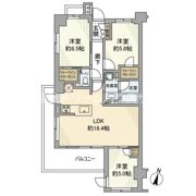 ルフォン横浜根岸の間取り画像