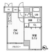 プレアデス千里山田の間取り画像