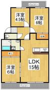 エスポワールTIマンションの間取り画像