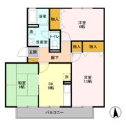 ハイカムール・アイの間取り画像