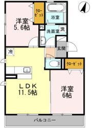 ソノーレ鈴蘭の間取り画像