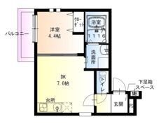 フジパレス新大阪サウスの間取り画像