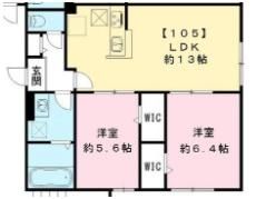 ルナメゾンCの間取り画像
