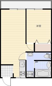 河村マンションの間取り画像