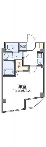 レオパレスエクセルカーサ平和台の間取り画像