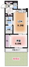 大日レジデンスエルサスの間取り画像
