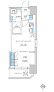 レジディア蒲田プレイスの間取り画像