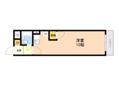エクシード南天神の間取り画像