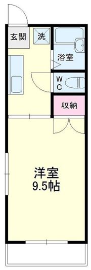 ヤングサミットⅡの間取り画像