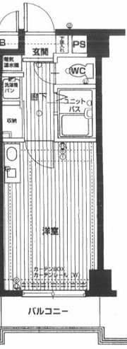 パークステージ亀戸北の間取り画像