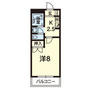 スカイコートの間取り画像