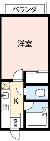 ESTATE紫苑№2の間取り画像
