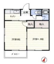 カーサ魚崎の間取り画像